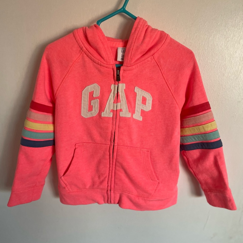 GAP Kids Zipped Hooded Sweater - Size 2T - Picture 3 of 13